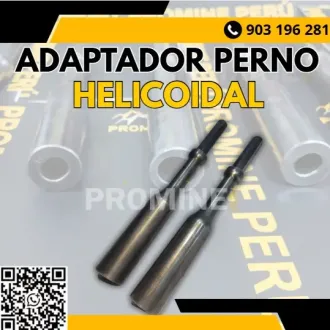 ADAPTADOR PERNO HELICOIDAL CONEXIÓN SEGURA PROMINE PERÚ