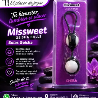 MISSWEET GEISHA BALLS BIENESTAR ÍNTIMO Y CUIDADO PERSONAL 