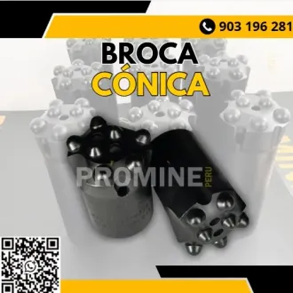 BROCAS CÓNICAS PARA ROCA MIXTA PRECISIÓN Y EFICIENCIA EN PE