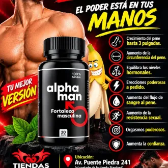 Alphaman aumenta tu potencia Huanarpo Macho Maca Negra 