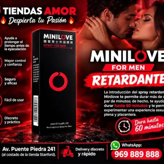Minilove For Men Retardante La eyaculación precoz Juegos sex