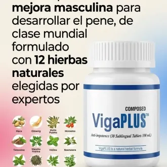VigaPlus Potencia Sexual Más Firmeza TIENDA AMOR MIRAFLORES