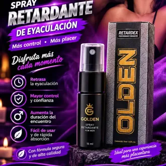GOLDEN RETARDEX SPRAY RETARDANTE DE EYACULACIÓN- 969889888