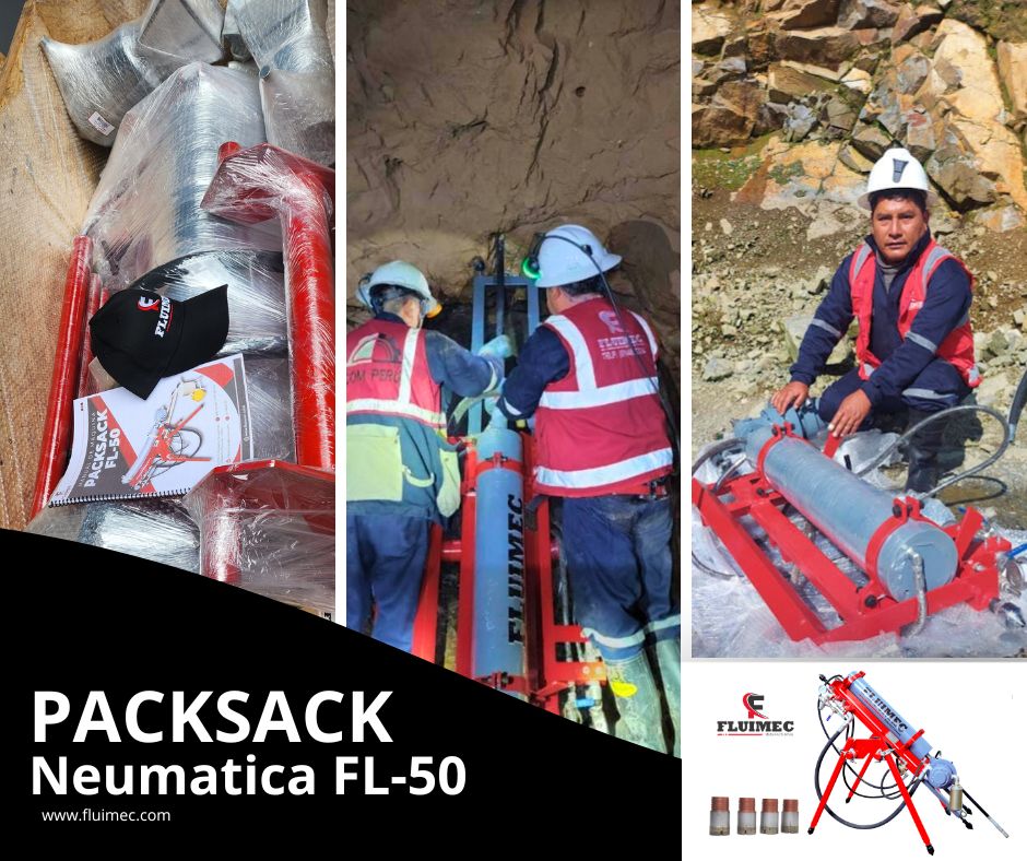 Equipo neumático FL-50 Excavación minera geología