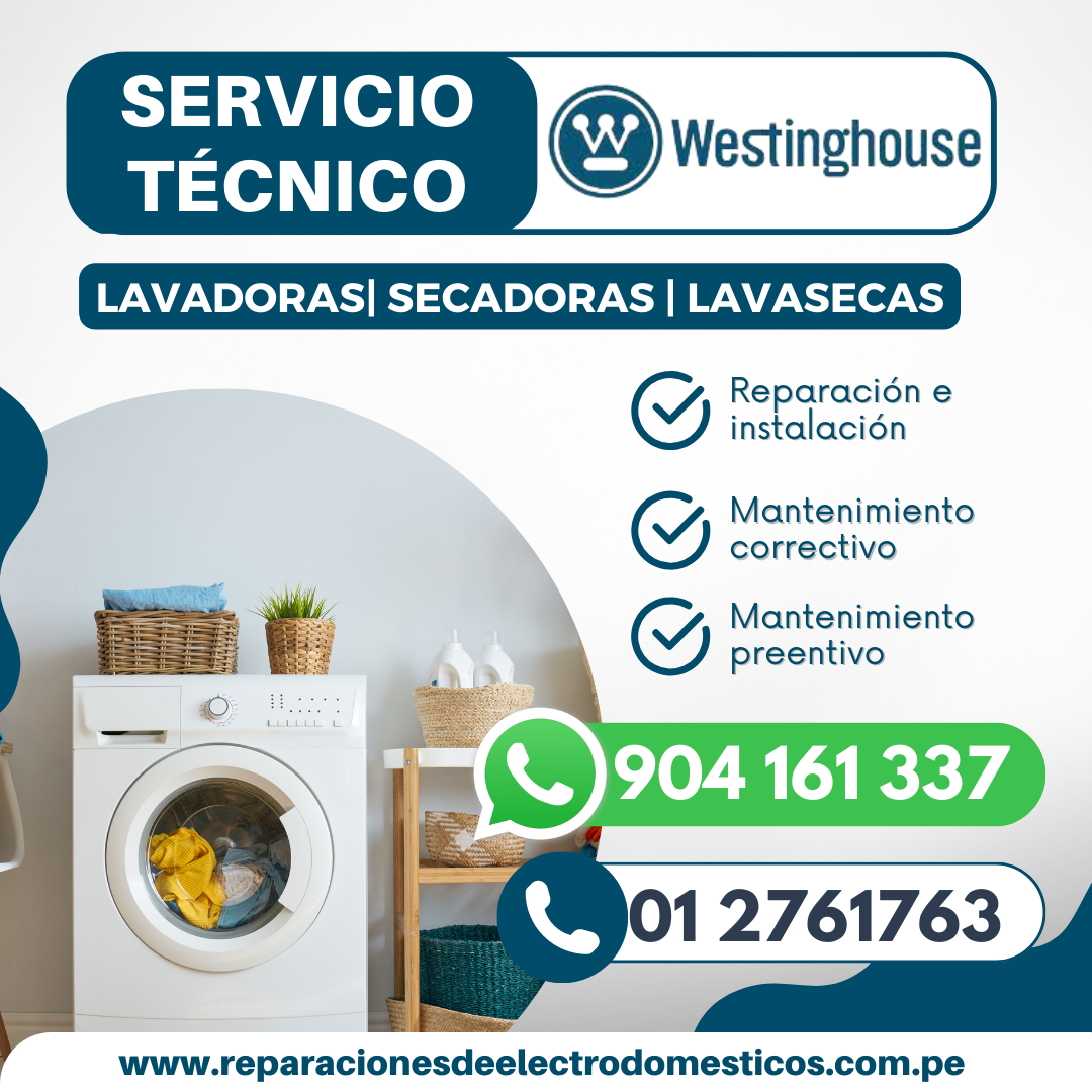  ESPECIALISTAS EN CENTRO DE LAVADO WESTINGHOUSE 2761763