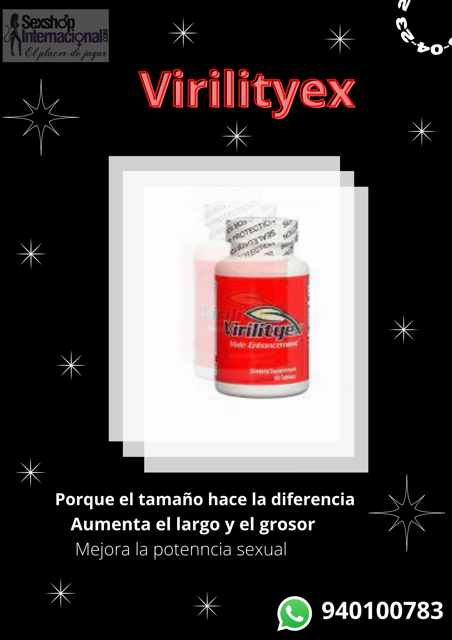 Virilityex natural desarrollo y potencia 