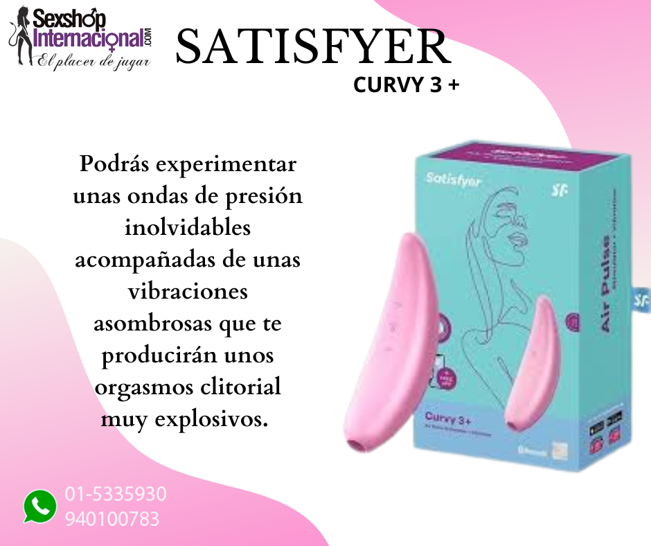 SUCCIONADOR CURVY 3 SATISFYER