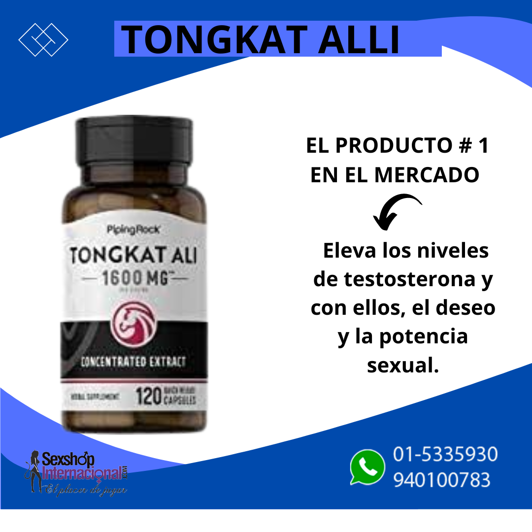 TONGKAT TESTOSTERONA DESEO Y POTENCIA SEXUAL 