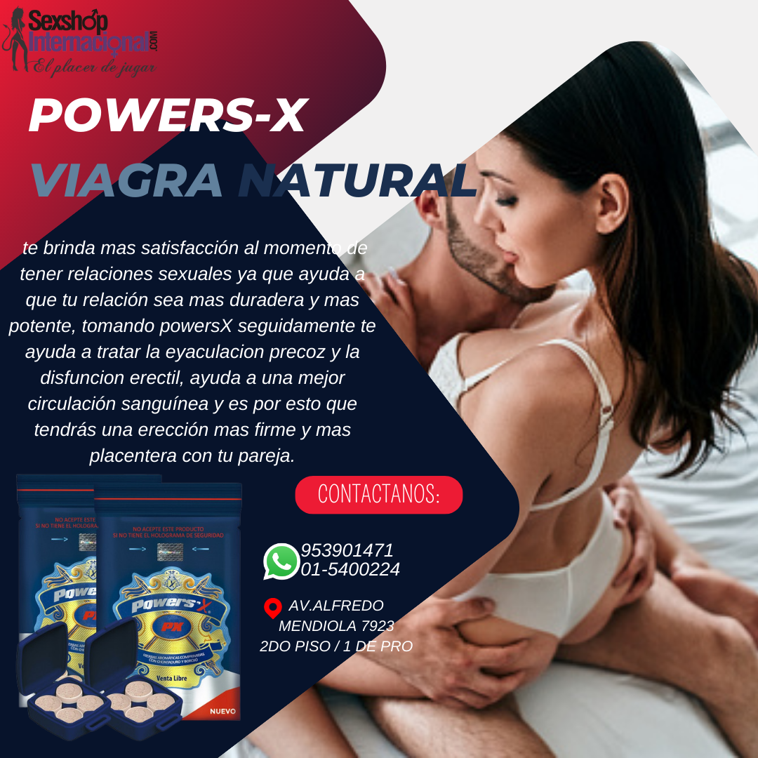 POWERS-X VIAGRA NATURAL SEXSHOP LOS OLIVOS