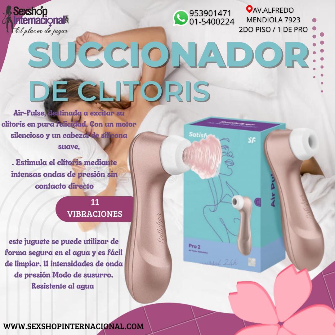 SUCCIONADOR DE CLITORIS SEXSHOP LOS OLIVOS