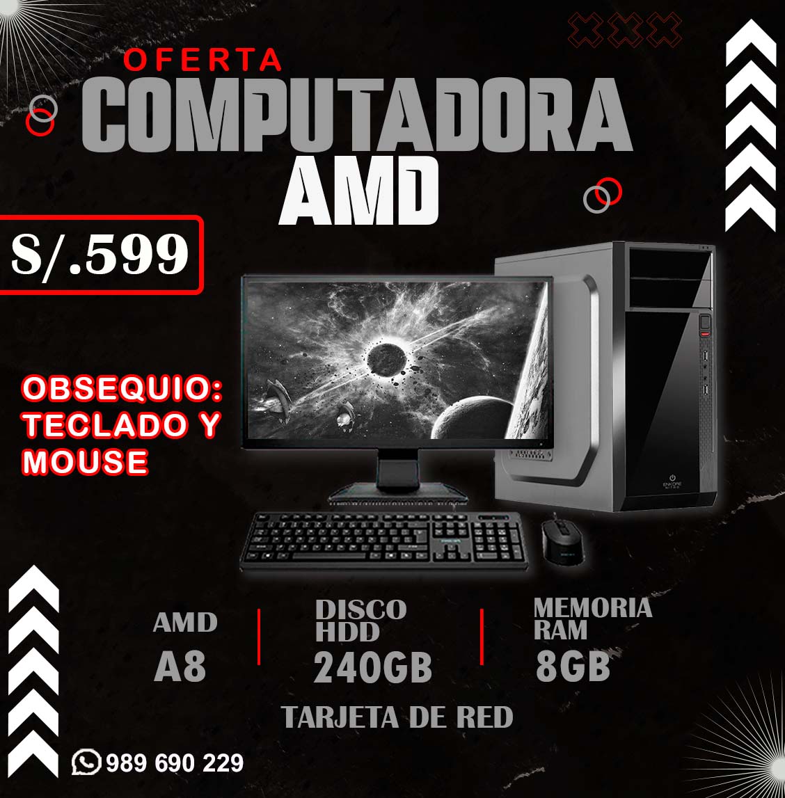 COMPUTADORA AMD EN VENTA 