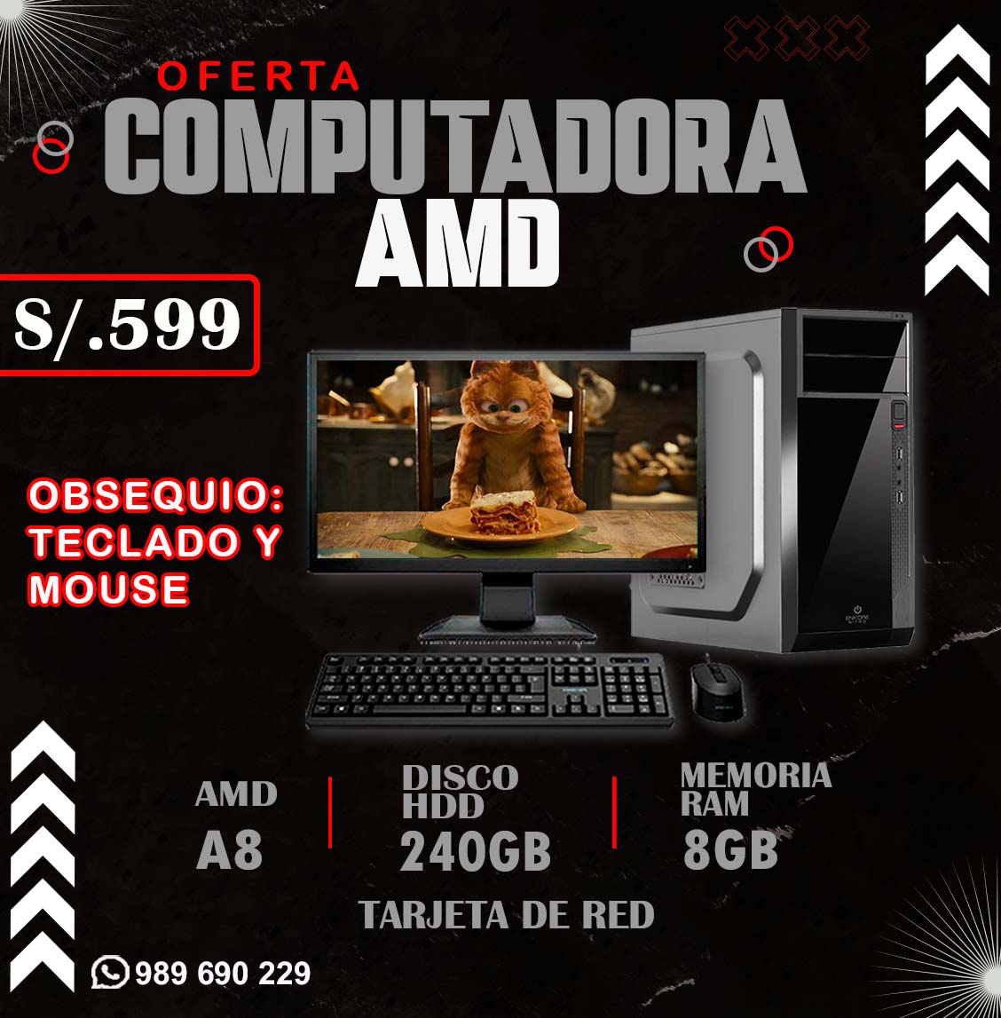 COMPUTADORA AMD EN VENTA 