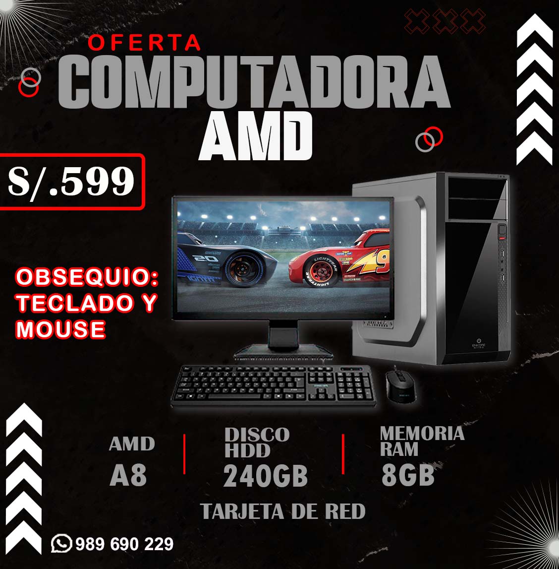 COMPUTADORA AMD EN VENTA 