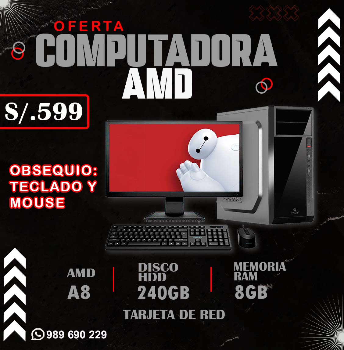 COMPUTADORA AMD EN VENTA 