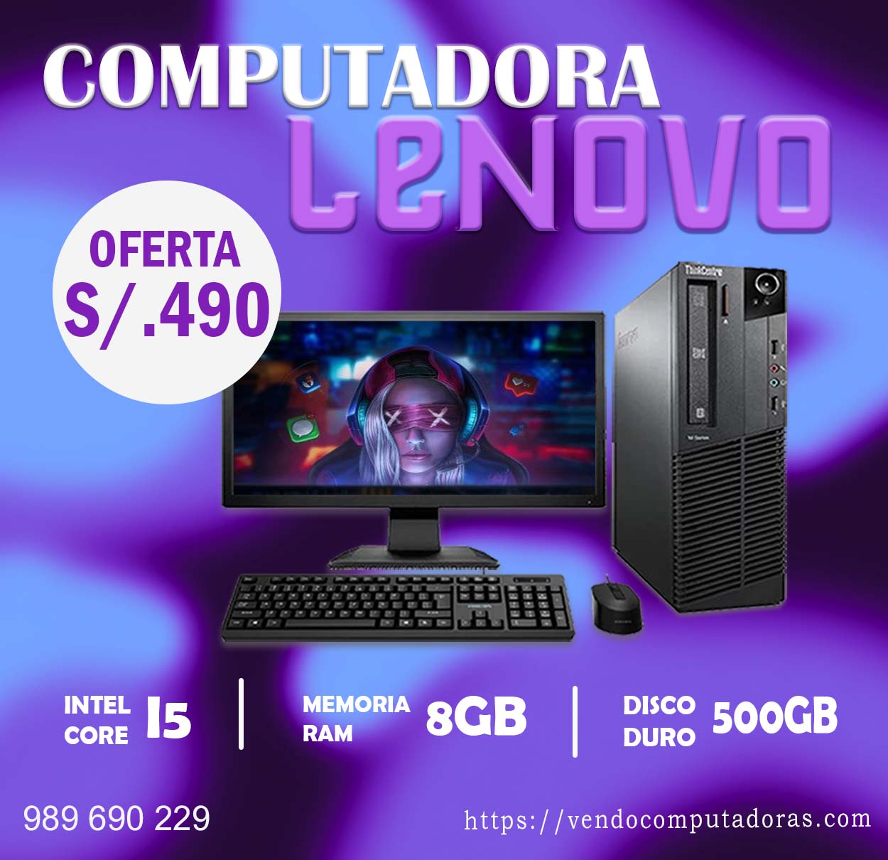 COMPUTADORA CORE I5