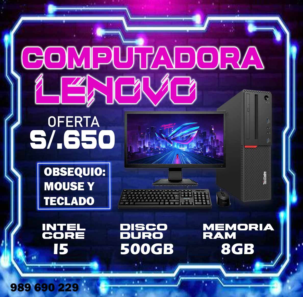 computadora de calidad