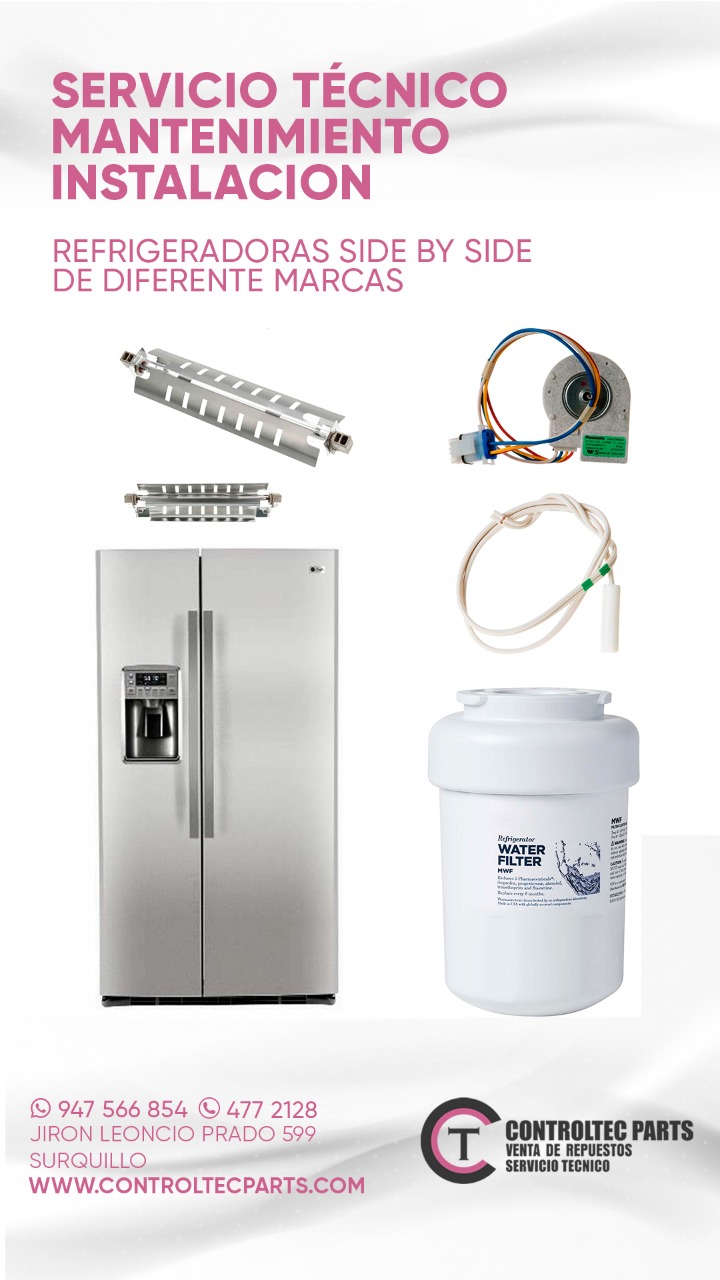 CONTROLTEC PARTS EIRL SERVICIO TECNICO EN REFRIGERACION