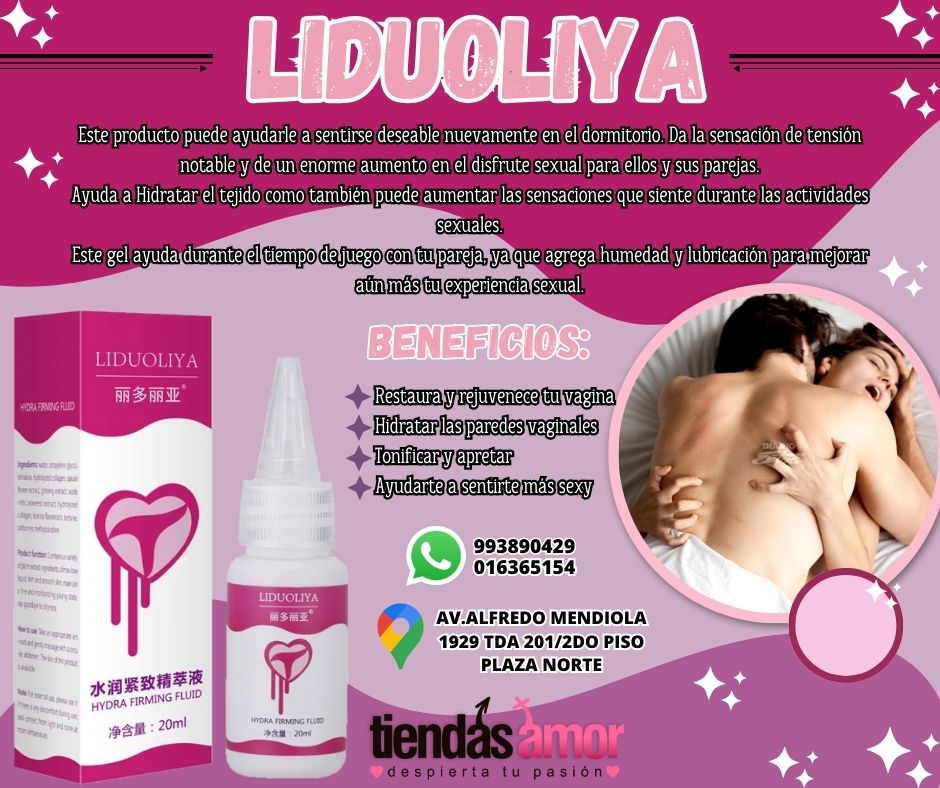 GEL MULTIORGASMICO LIDUOLIYA PARA MUJERES CEL 993890429