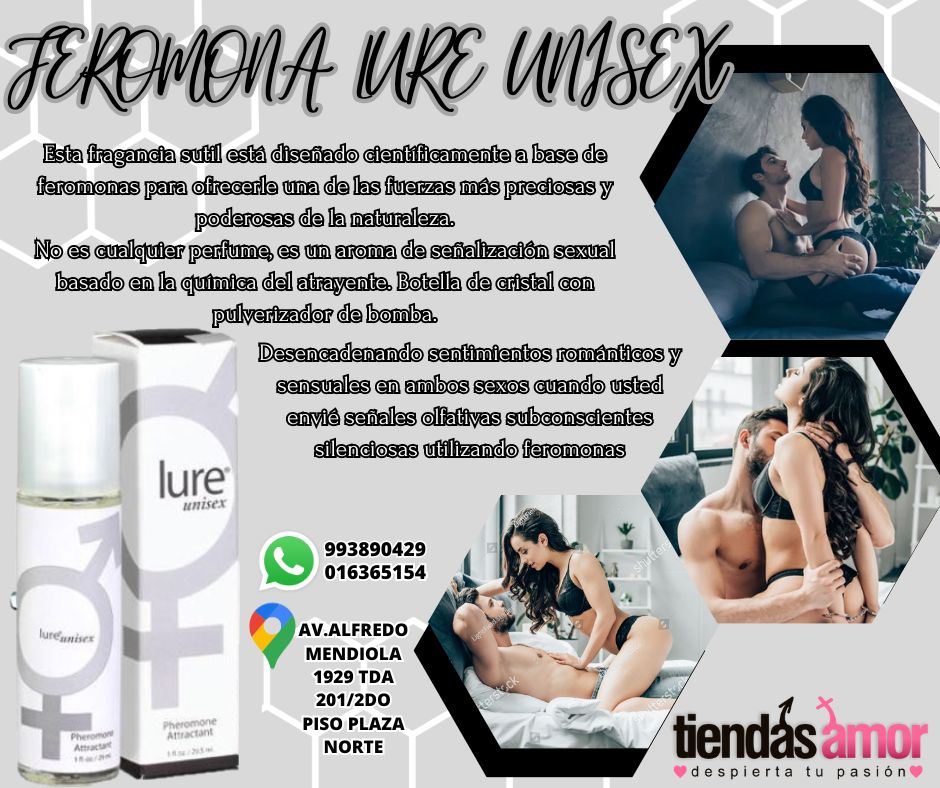 LURE UNISEX 29.5 ML ES UNA FEROMONA DE ATRACION EN PERFUME