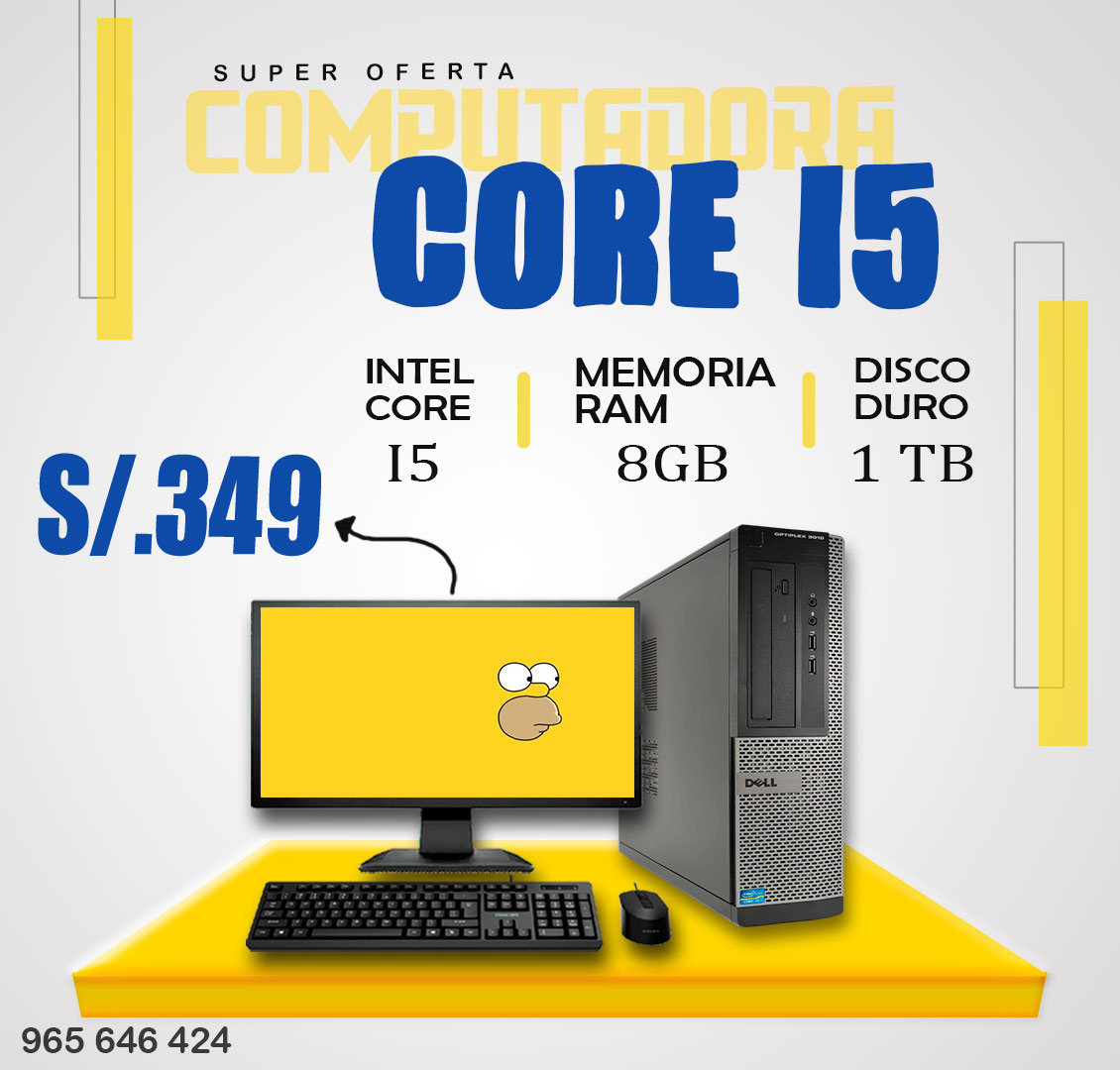 OFERTA COMPUTADORA DELL 