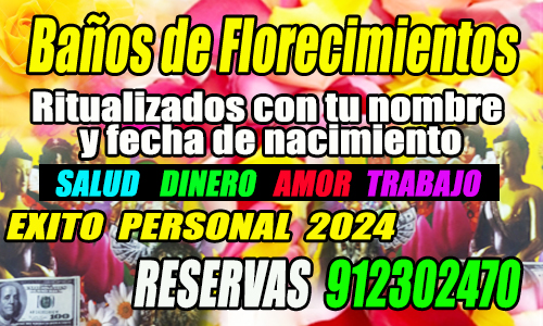 BAÑOS DE FLORECIMIENTO 2024