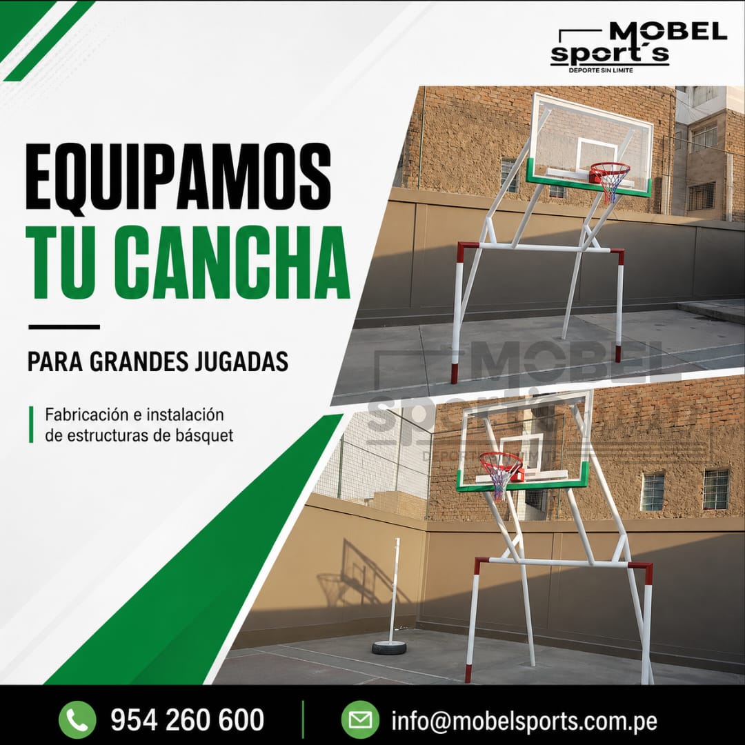 CASTILLO DE BASQUET RODANTE MOBEL SPORTS