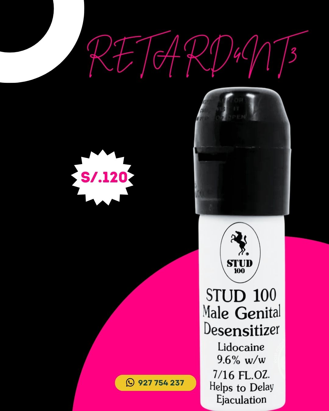 RETARDANTE -SEXOTIENDAS CAJAMARCA