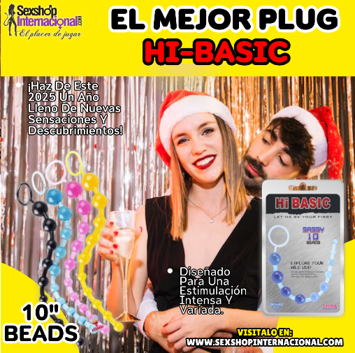 ¡HI-BASIC 10 BEADS,CELEBRA EL AÑO NUEVO CON MUCHO PLACER ANAL! 931568025
