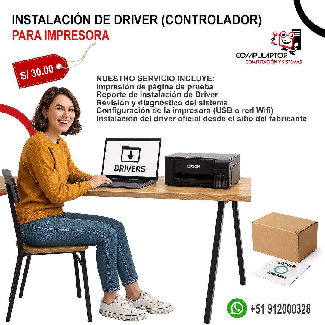 Instalación de Driver o Controlador para Impresora
