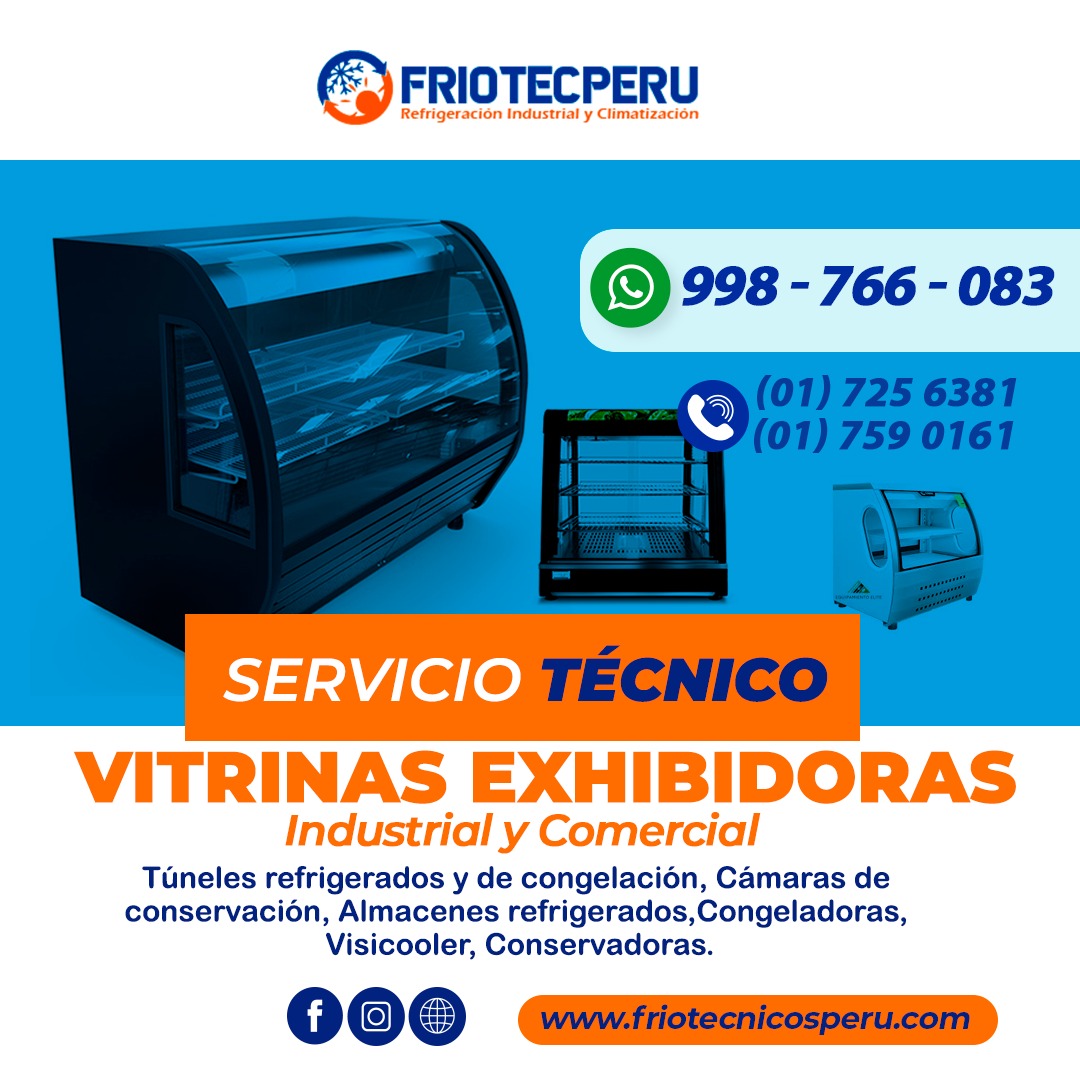 Resolvemos! «Reparación» Vitrinas Refrigeradas  7590161- VILLA EL SALVADOR