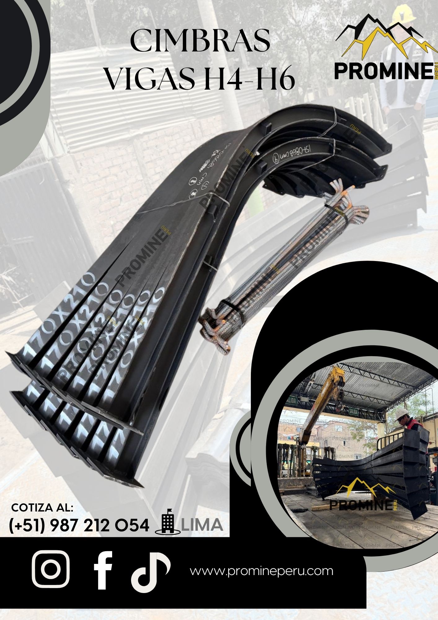 CIMBRA VIGAS DE H4-H6