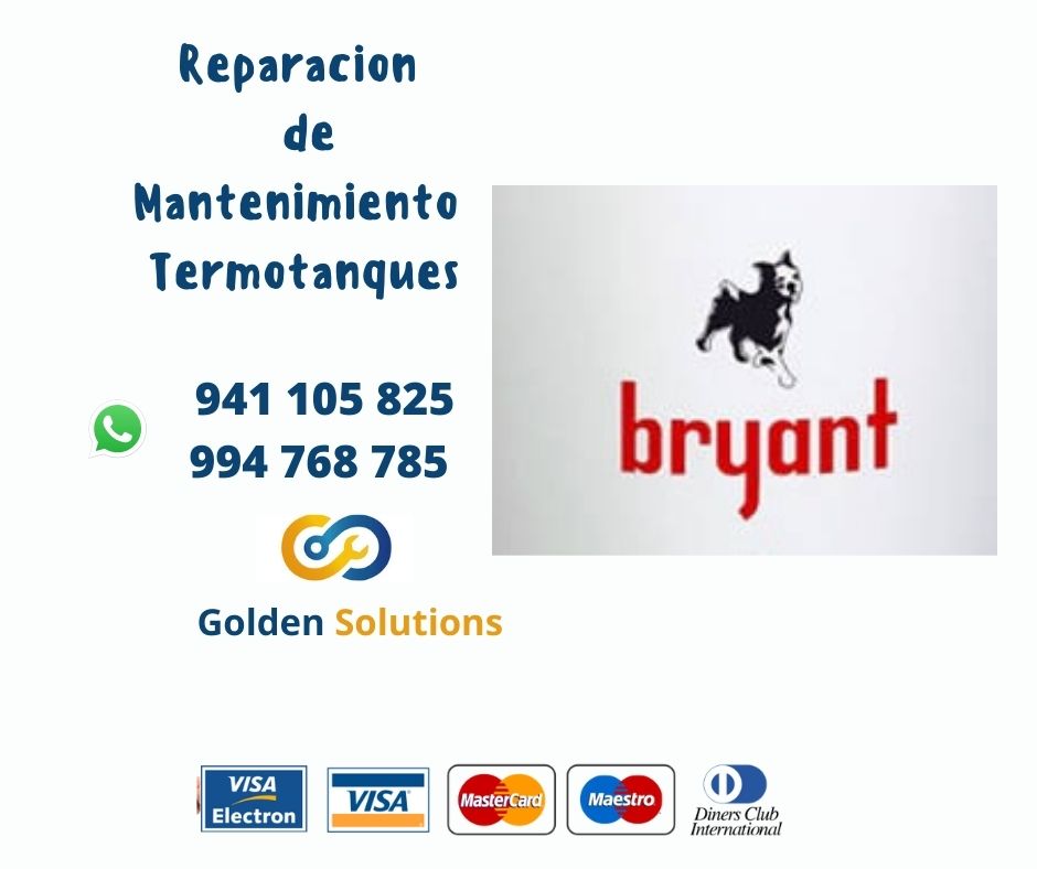 BRYANT (reparación) 941105825 servicio técnico de termas eléctricas