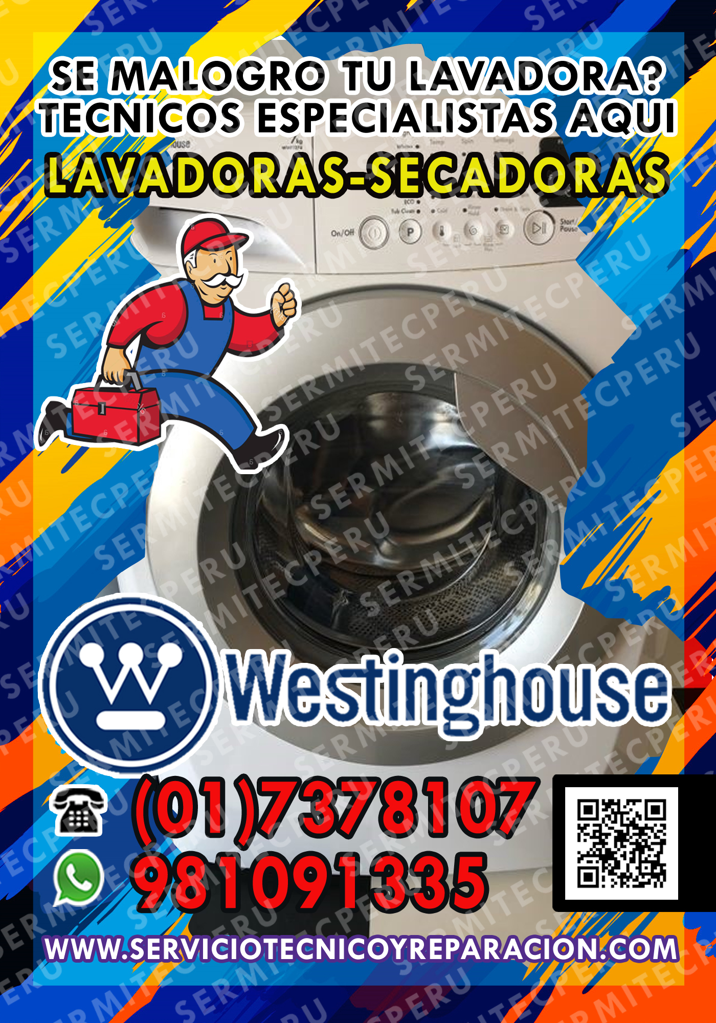 Soluciones Inmediatas->Lavadoras White Westinghouse #7378107 en la Molina
