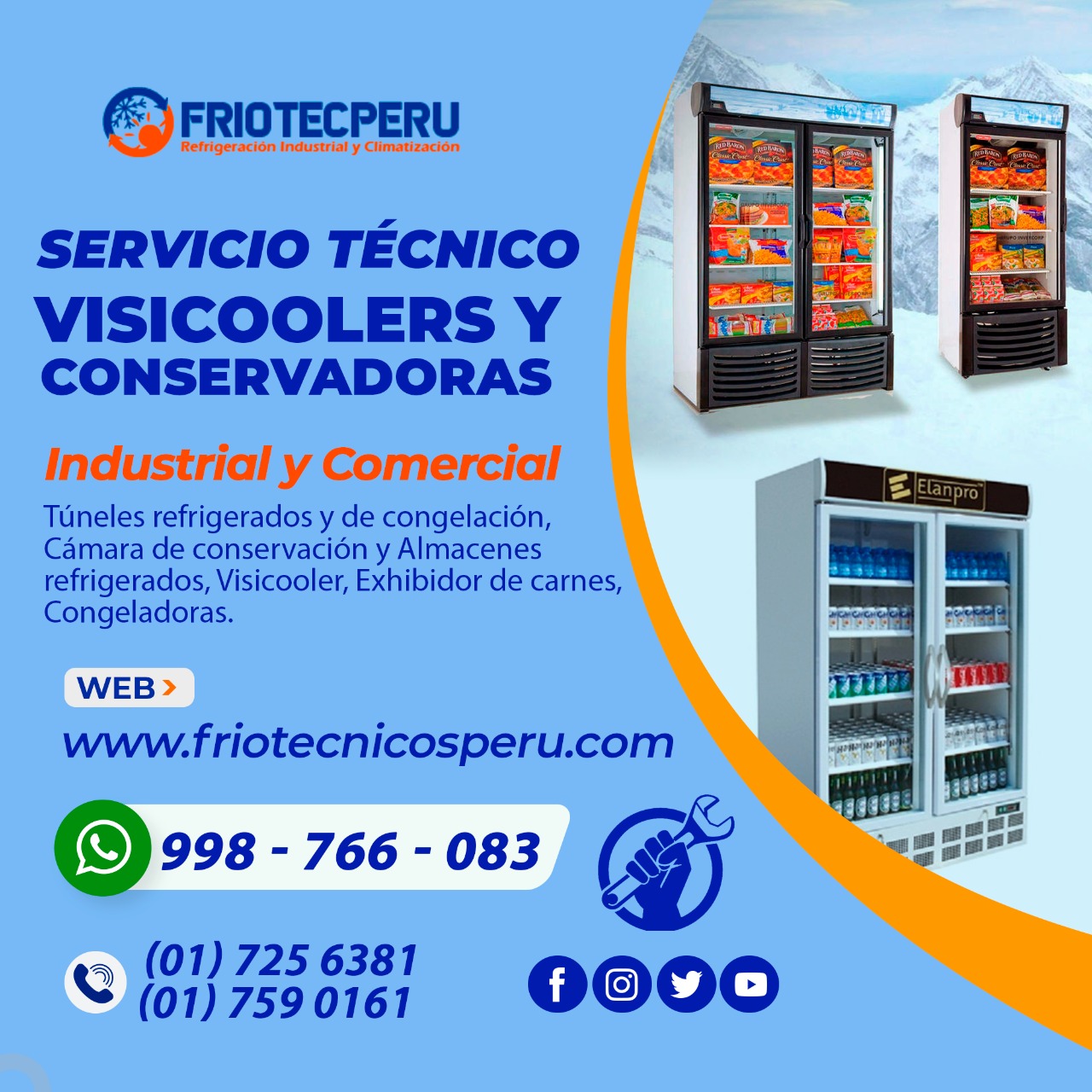 *998766083* SERVICIO TÉCNICO ESPECIALIZADO EN VISICOOLER ¡GRATIS!