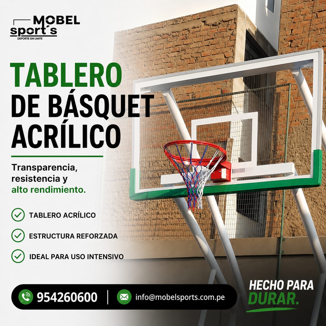Tableros de basquet I movil I mobel sports
