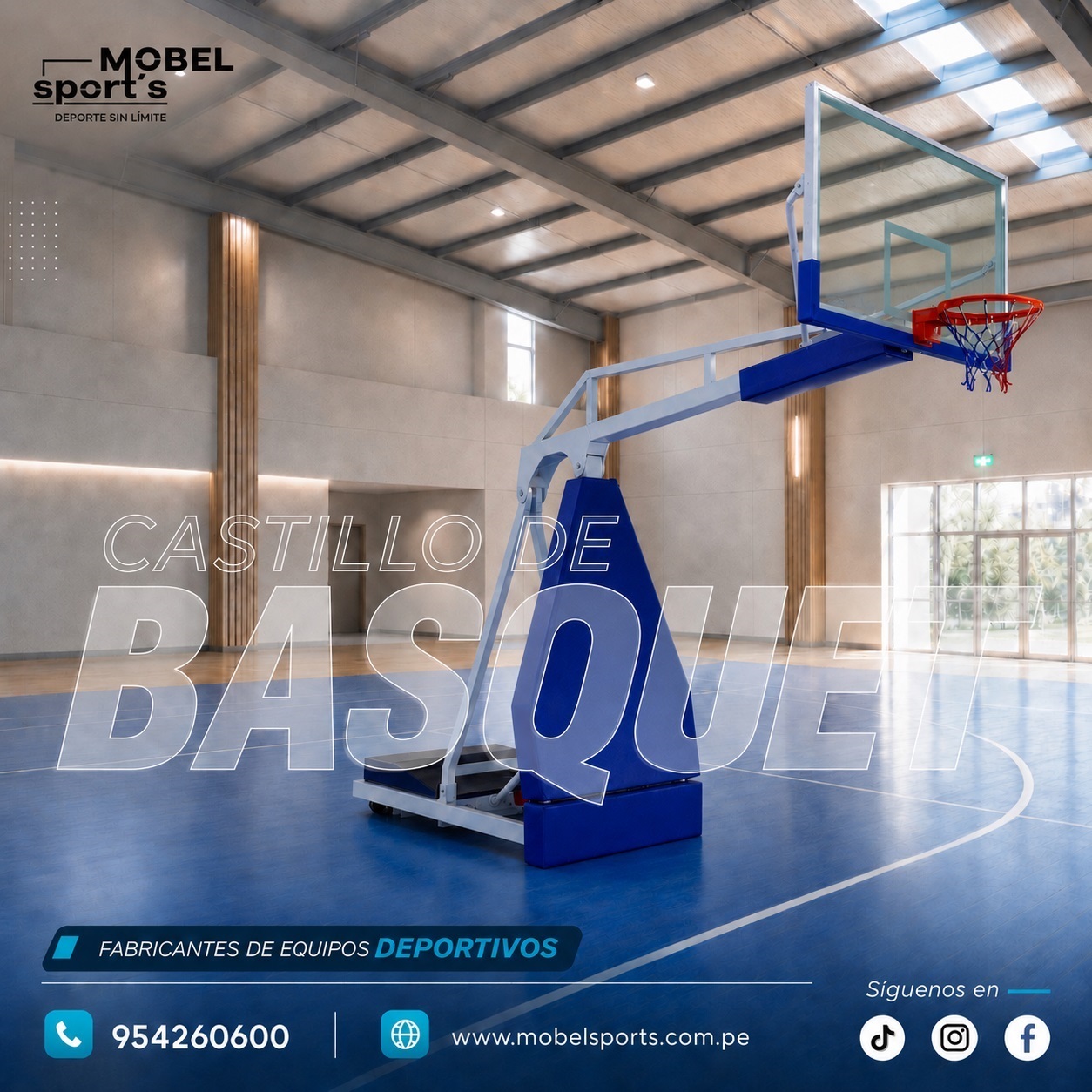 CANASTA DE BASQUETBOL MOBEL SPORTS