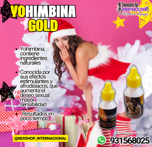 ¡YOHIMBINA GOLD EXCITANTE FEMENINO,RECUPERA DESEO SEXUAL!931568025