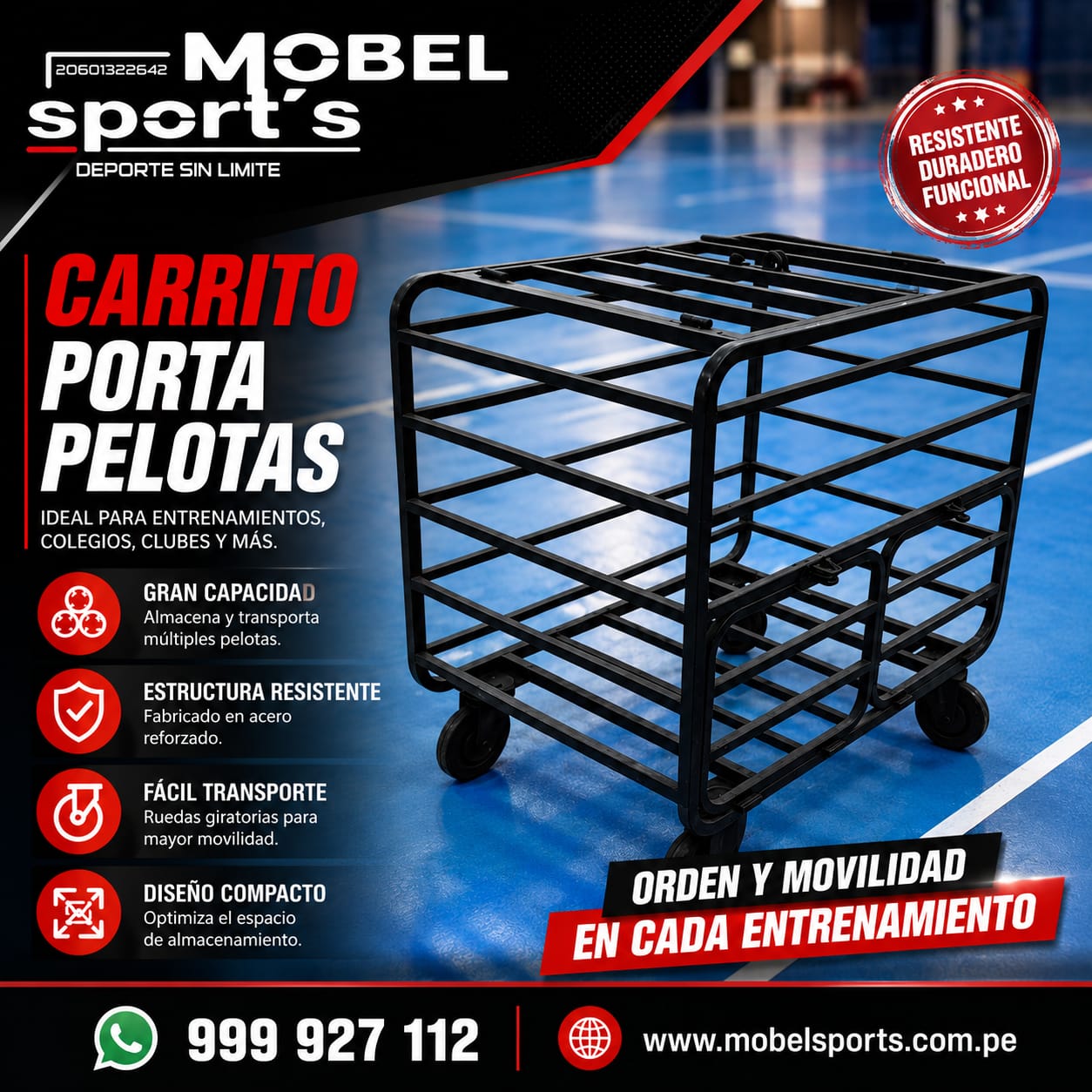 POSTES DE VOLEY MOBEL SPORTS