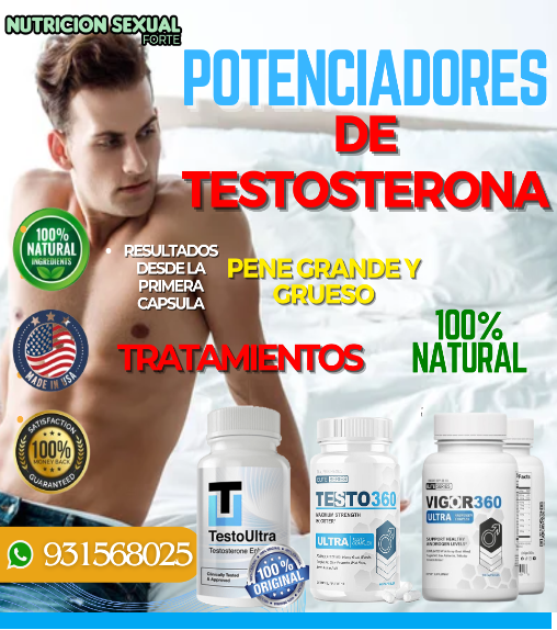 POTENCIADORESTESTOSTERONA-AGRANDA PENE 100% NATURAL 931568025