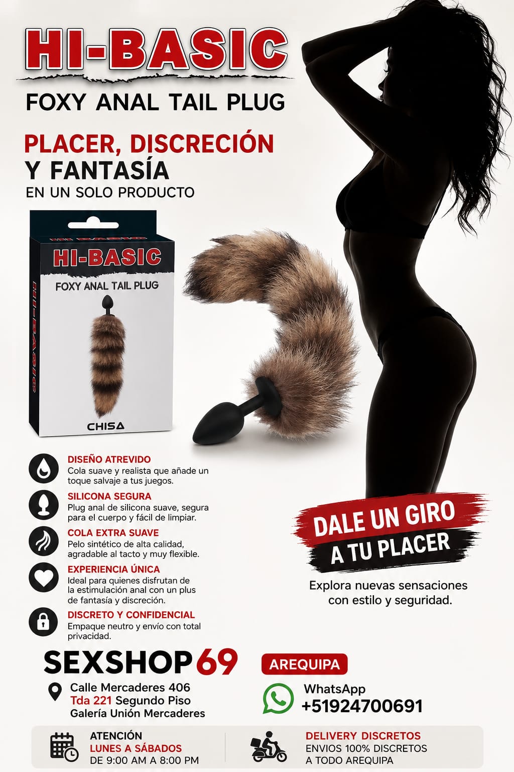 PLUG ANALES _ SILICONA_ METALICO _ 