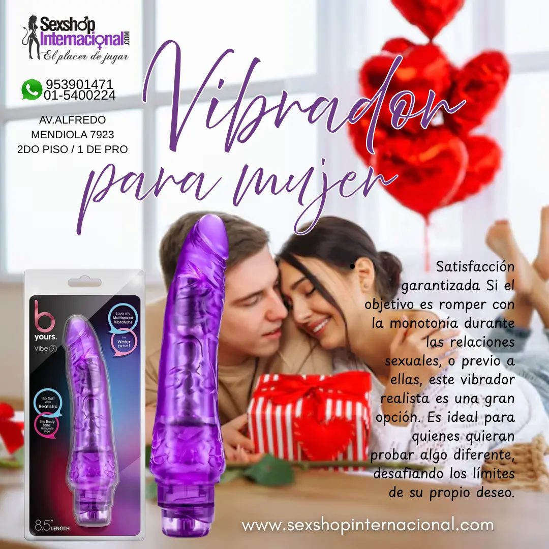 vibrador realista-los olivos-sexshop