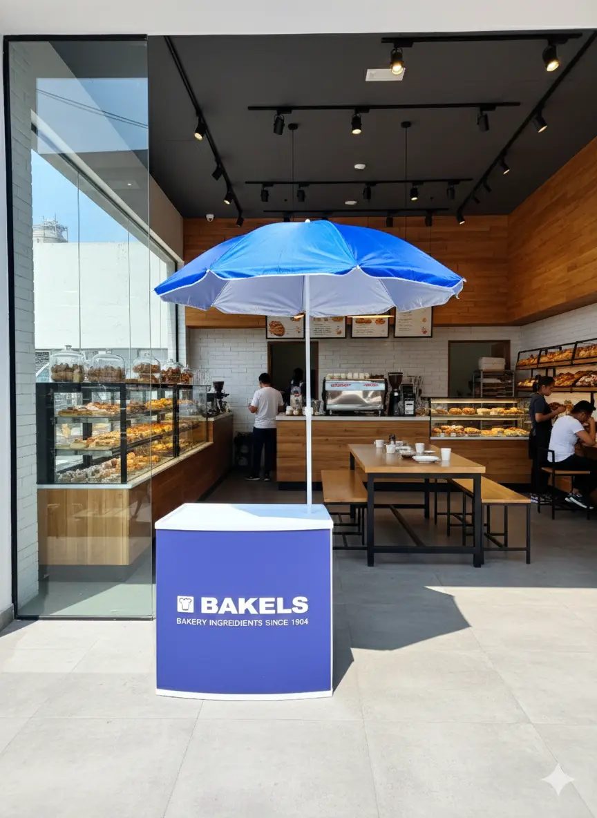 MODULO CON SOMBRILLA PUBLICITARIO PARA EVENTOS EN LIMA