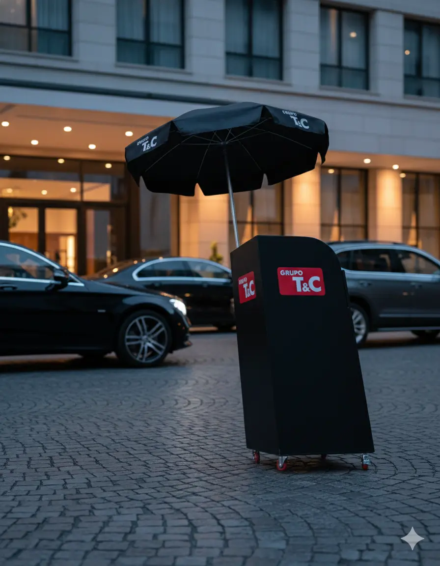 MODULO PARKING PUBLICITARIO PARA EVENTOS EN LIMA