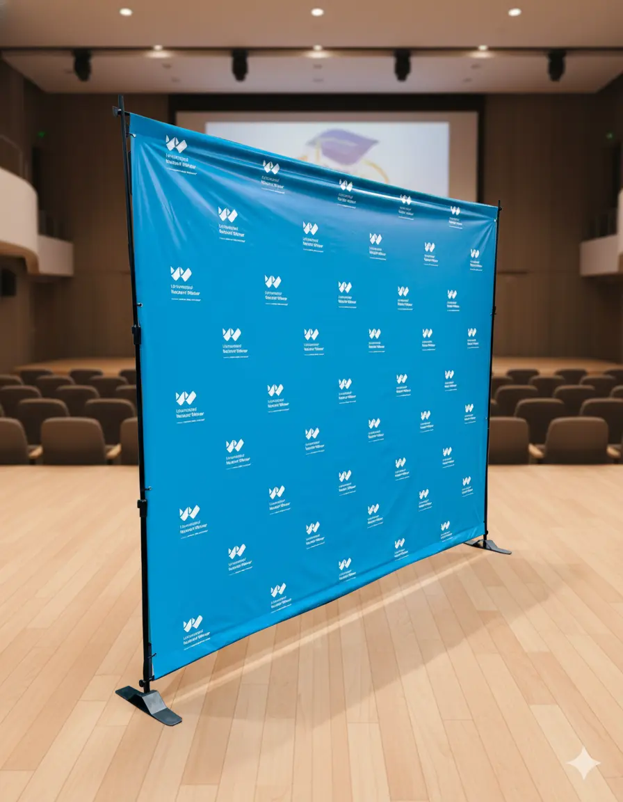 RACK BANNER AJUSTABLE EN LIMA SOPORTE PUBLICITARIO PARA EVEN