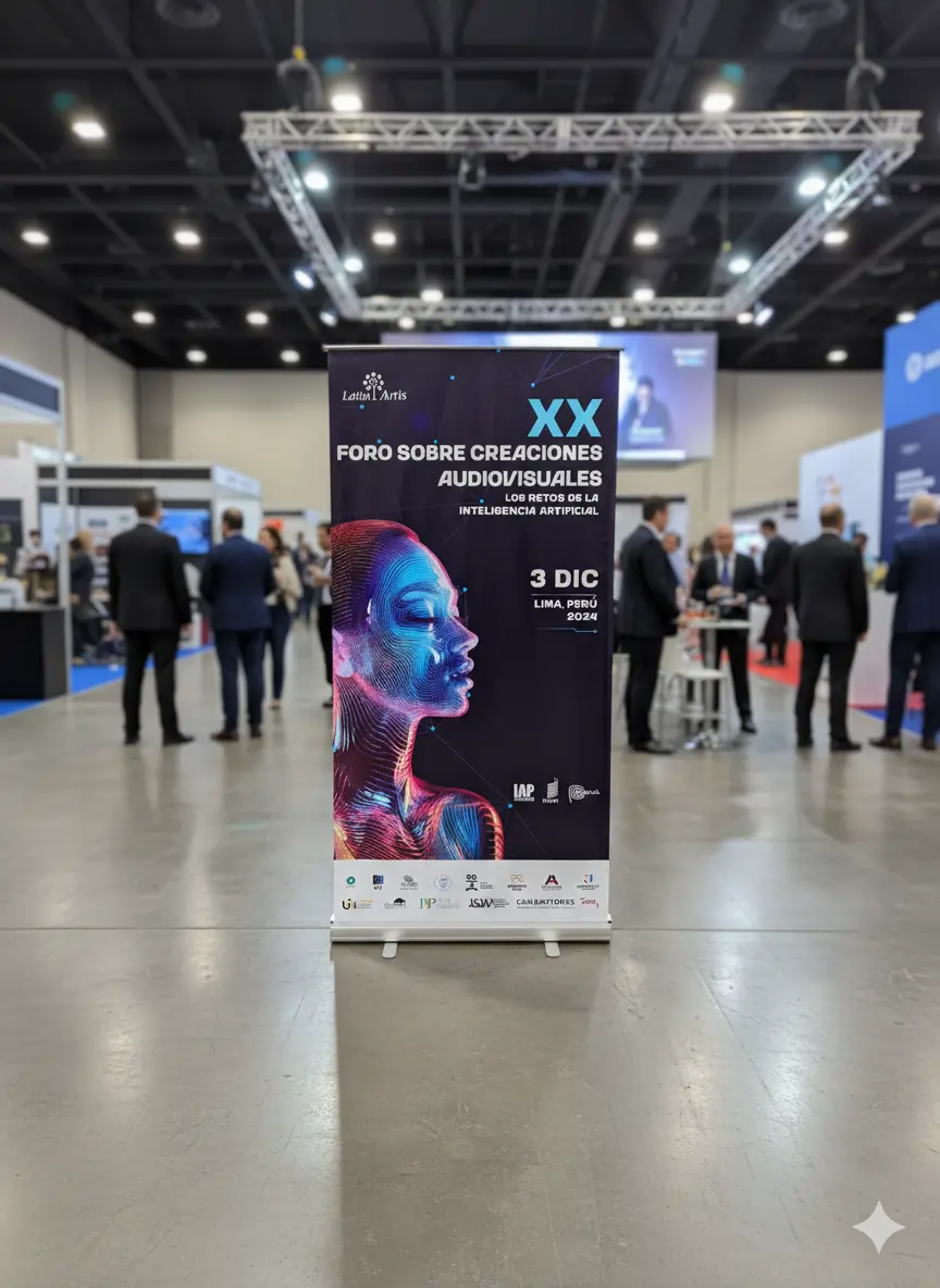 ROLL SCREEN CLÁSICO EN LIMA DISPLAY PUBLICITARIO PORTÁTIL