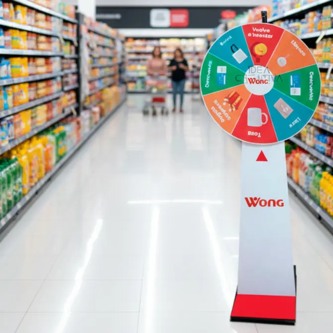 RULETA PUBLICITARIA EN LIMA PARA EVENTOS Y ACTIVACIONES DE M