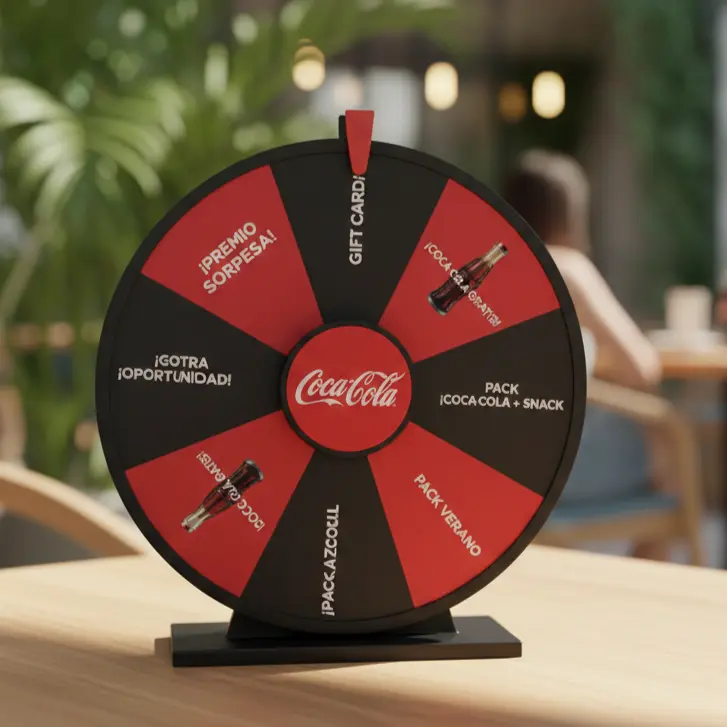 RULETA PUBLICITARIA EN LIMA PARA EVENTOS Y ACTIVACIONES DE M