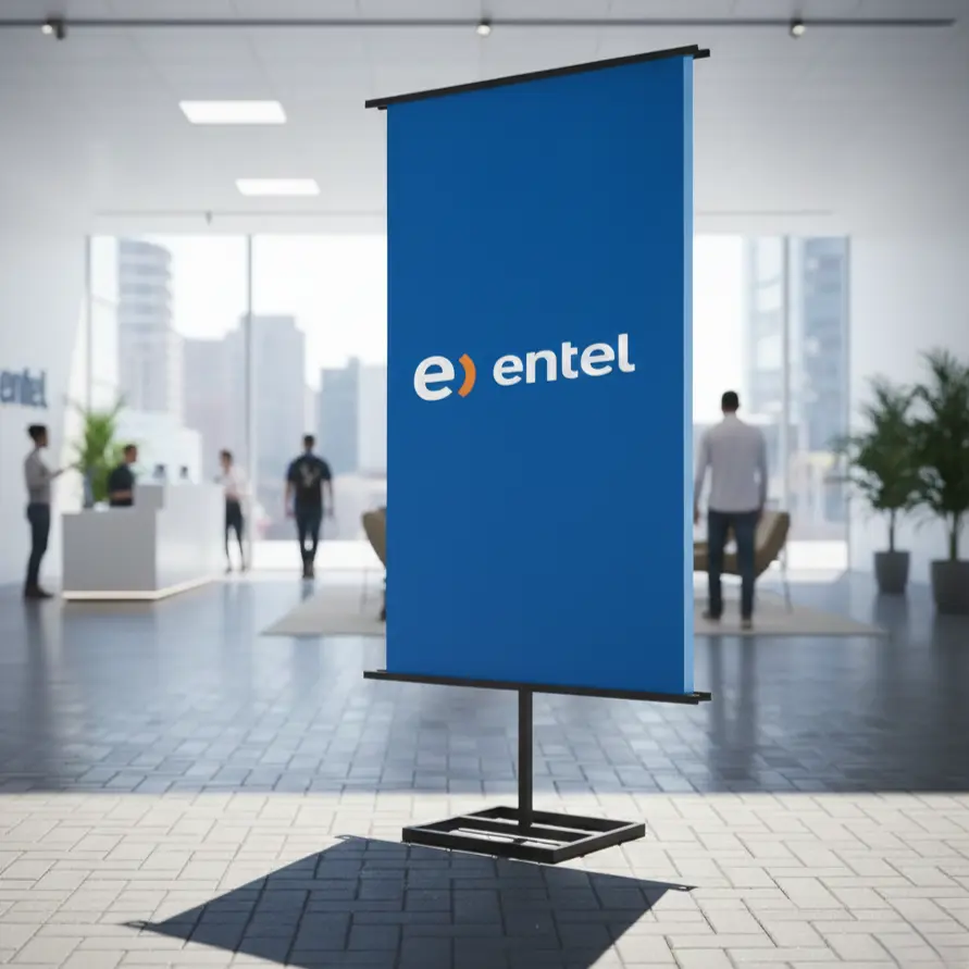 BACKING EXTERIOR DE FIERRO PARA CAMPAÑAS Y EVENTOS