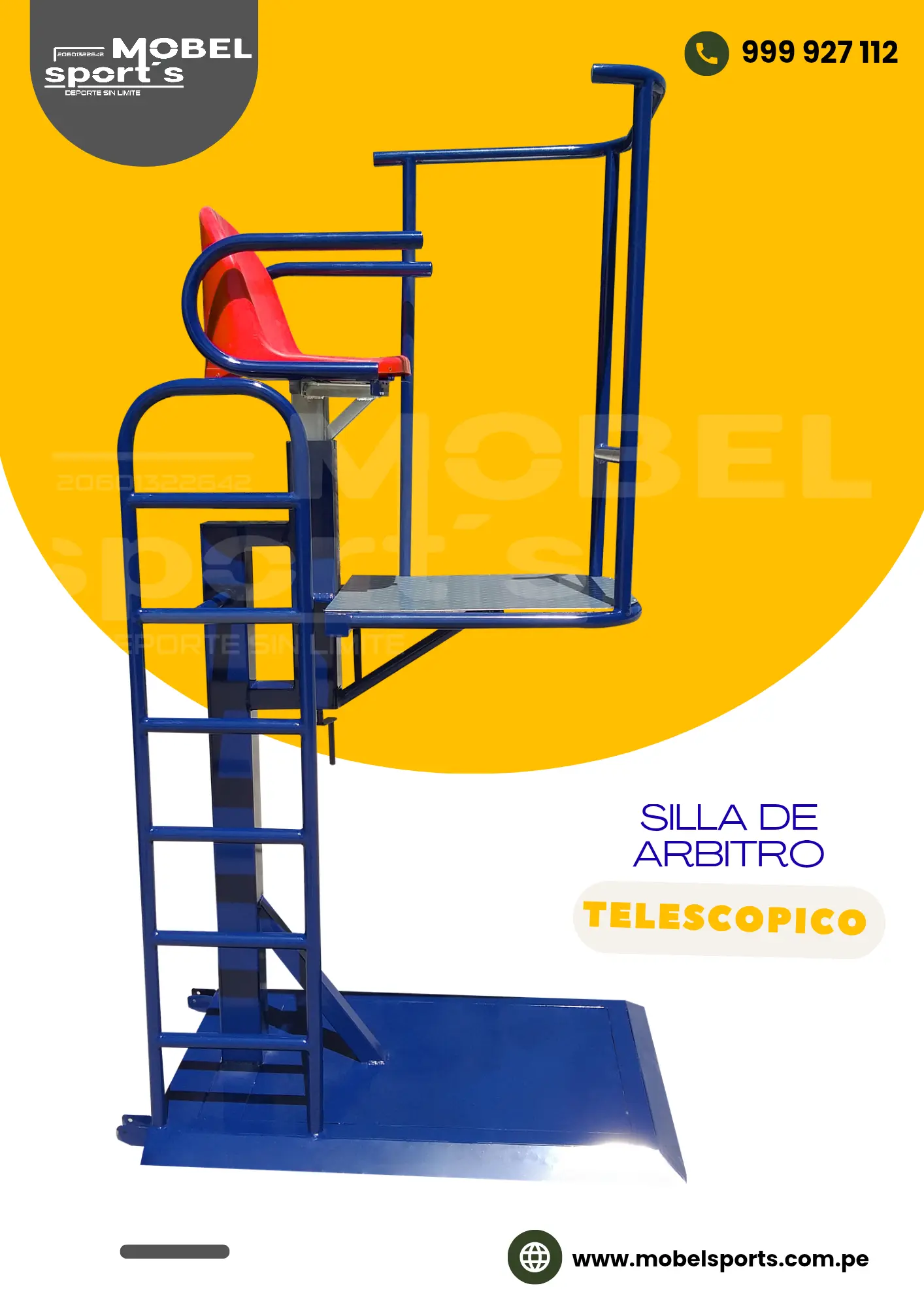 SILLA DE ARBITRO -VOLEY - MOBEL SPORTS