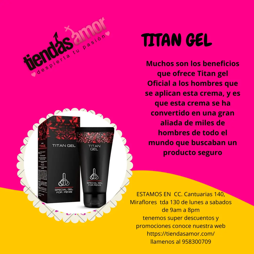 TITAN GEL GOLD Y BOMBAS DE SUCCION